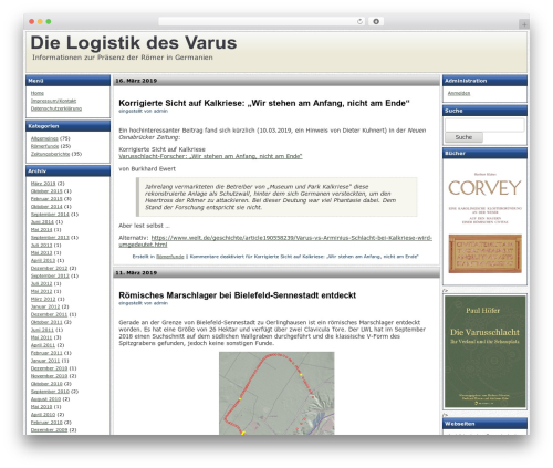 Tiga theme WordPress - logistik-des-varus.de