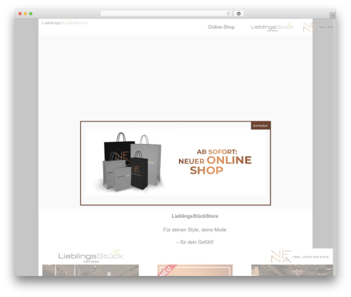 Adaptive shortcodes WordPress plugin - lieblingsstueck-store.de