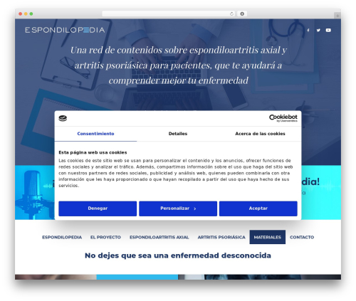 Uncode core WordPress plugin - espondilopedia.com