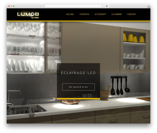 Visia WordPress theme - lumob-led.com