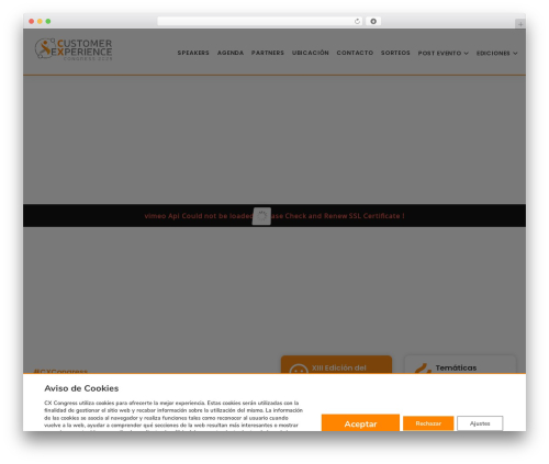 Revolution_slider WordPress plugin - cxcongress.com