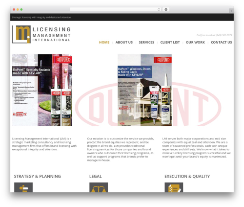 WordPress theme CleanSpace Business WP Theme - lmiofla.com