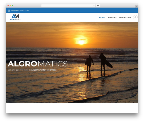 WordPress theme Consultplus - algromatics.com