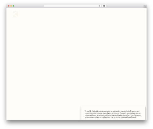 WordPress theme K-Studio - k-studio.gr