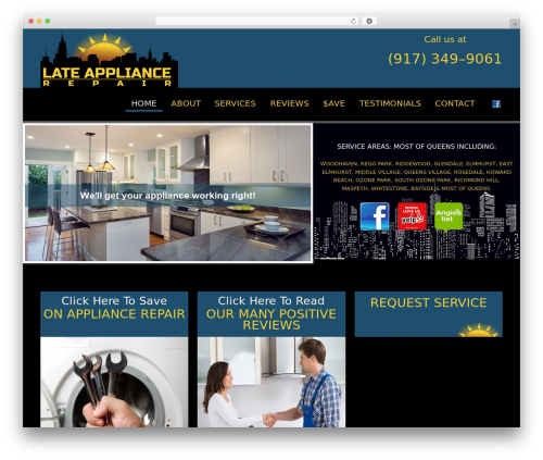 Kdw advanced testimonials WordPress plugin - lateappliancerepair.com