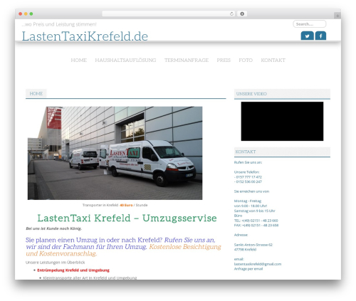 Slider WordPress plugin - lastentaxikrefeld.de