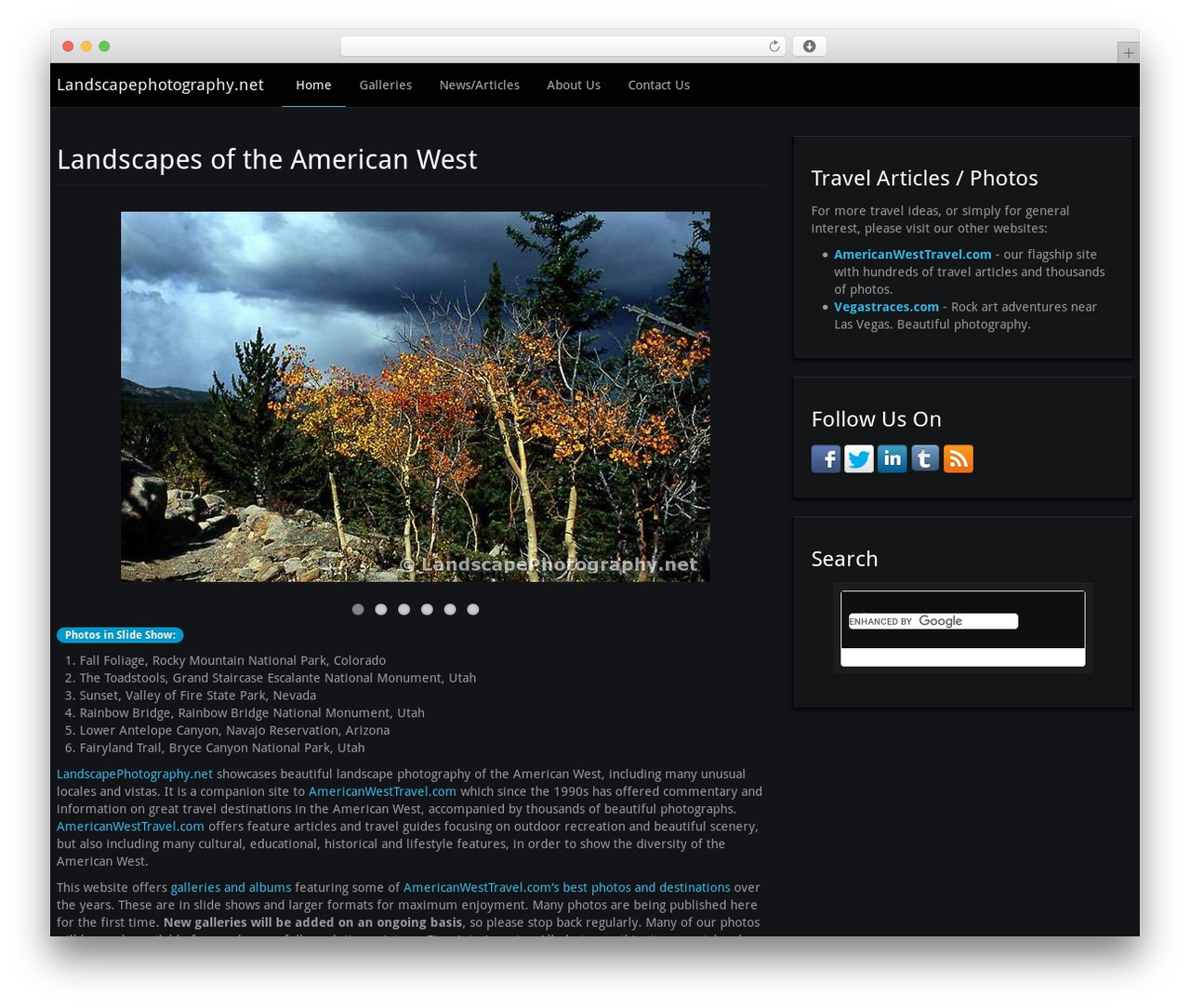WP theme The Bootstrap - landscapephotography.net WP theme The Bootstrap - landscapephotography.net