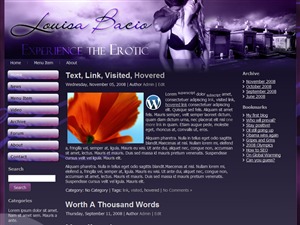 WP theme Louisa Bacio WP theme Louisa Bacio