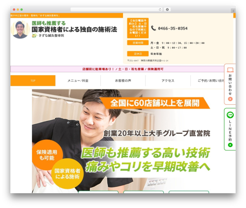 WP theme Selfull - kizuna-s.com