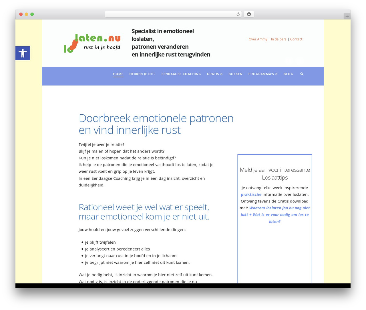 X WordPress video theme - loslaten.nu X WordPress video theme - loslaten.nu