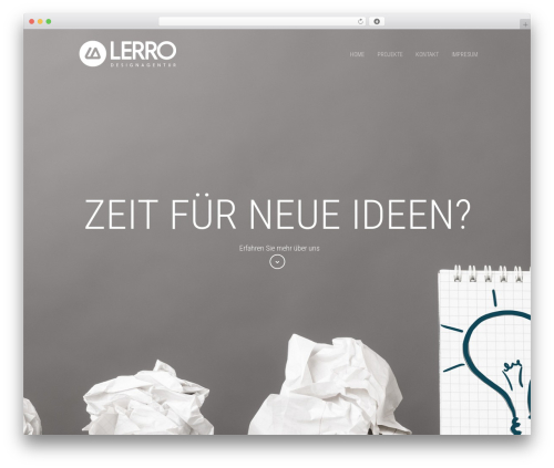 Xone WordPress theme - lerro.de