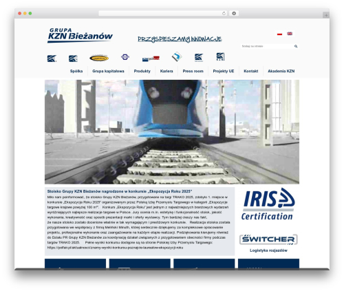 4ECMS - blank. WordPress page theme - kzn.pl