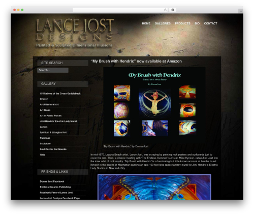 Afterburner Wordpress Theme WordPress theme - lancejostdesigns.com