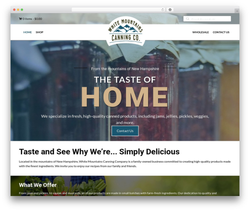 Wp menu cart pro WordPress plugin - whitemountainscanning.com
