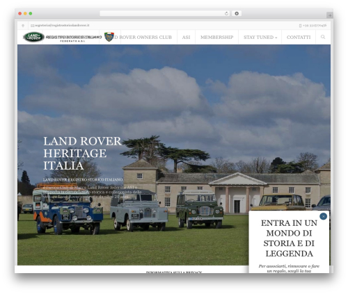 Berg theme WordPress - lnx.registrostoricolandrover.it/wp