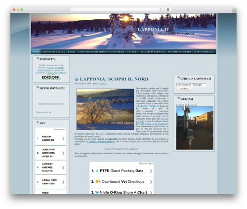 Edizvirit cookie WordPress plugin - lapponia.it