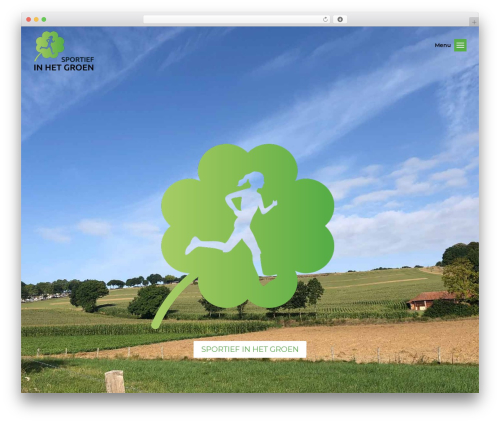 Divi WordPress theme - sportiefinhetgroen.nl