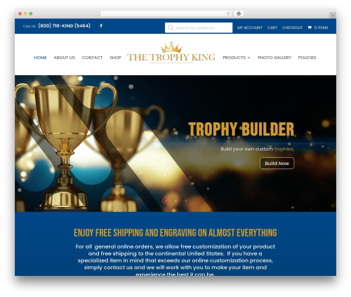 Iconic woothumbs WordPress plugin - trophykingonline.com