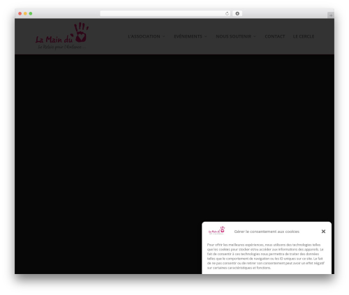 Extra theme WordPress - lamainducoeur.fr