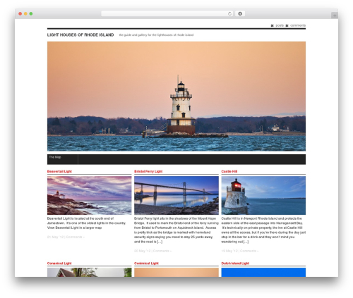 f8 static WP theme - lighthousesofri.com