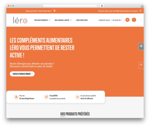 Hello Elementor theme WordPress - lero.fr