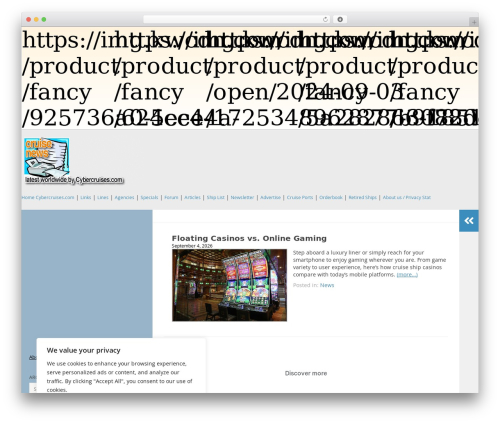 Hueman theme WordPress free - latecruisenews.com