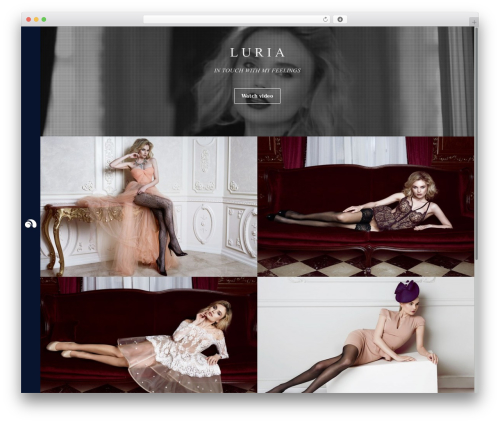 Luria theme WordPress - lurialuxury.com