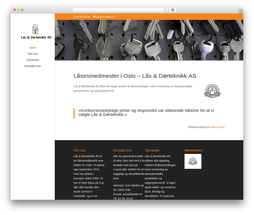 Markant Customer Theme WP theme - lastek.no