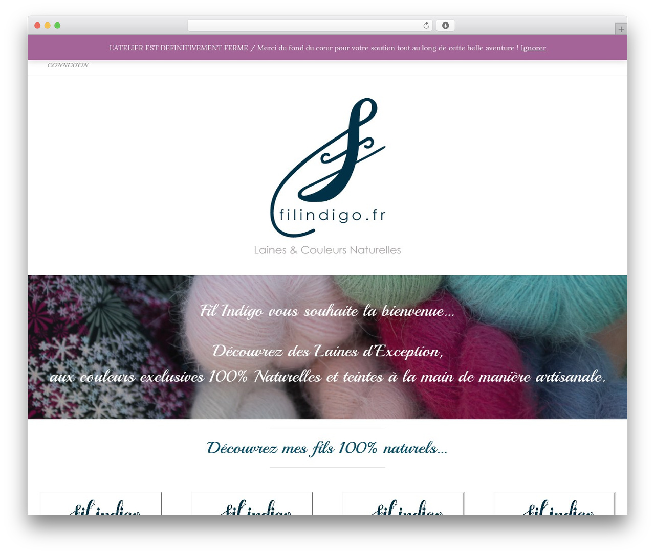 Piemont WordPress theme - filindigo.fr