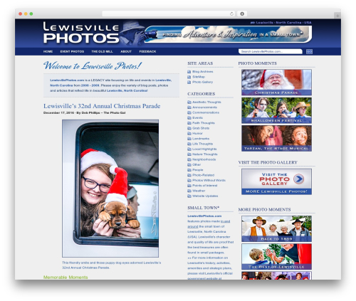 Revolution Code Blue WP theme - lewisvillephotos.com