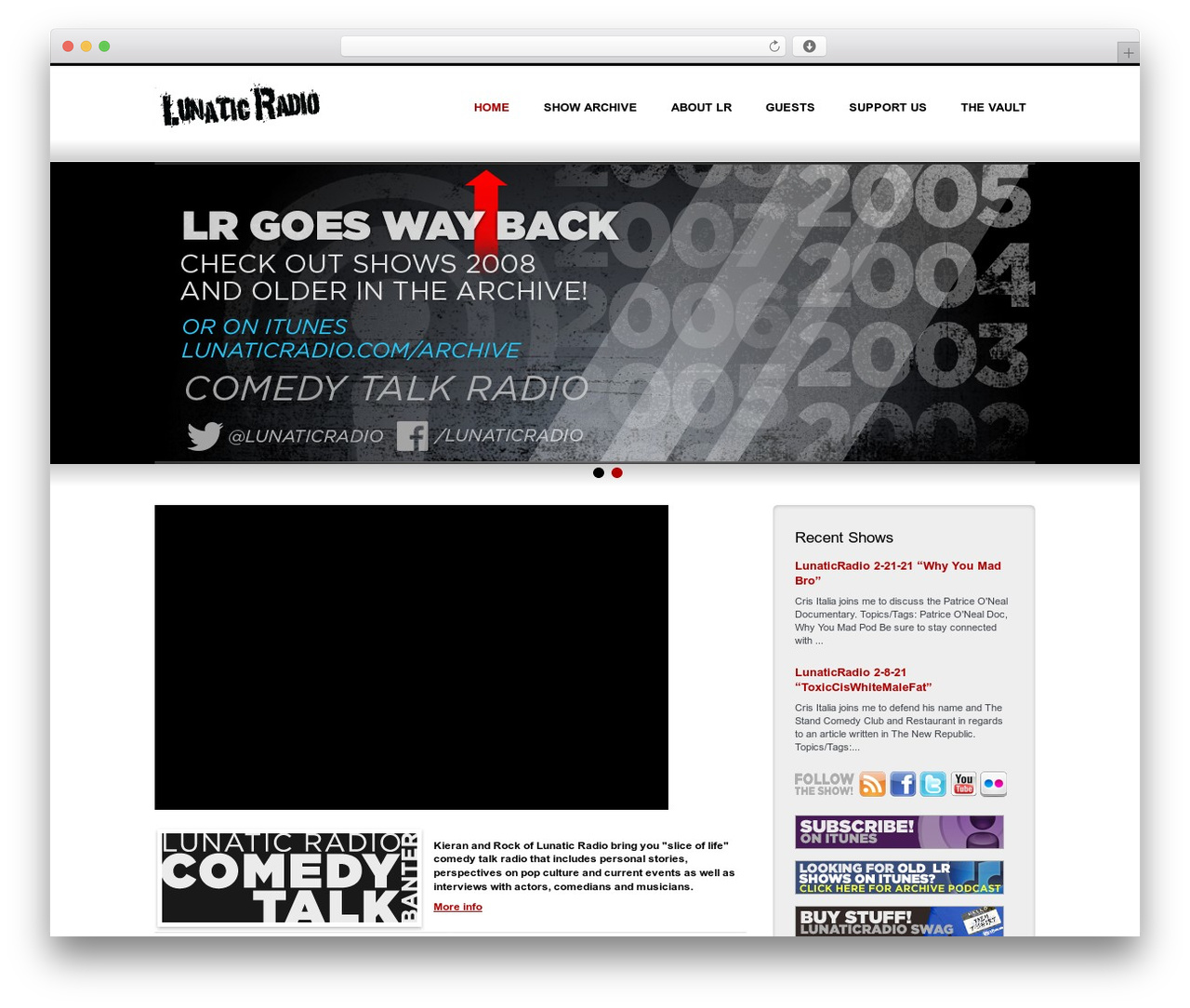 Sansation top WordPress theme - lunaticradio.com Sansation top WordPress theme - lunaticradio.com