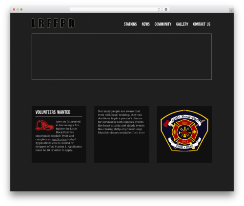 Smallfolio theme WordPress - lrffpd.com