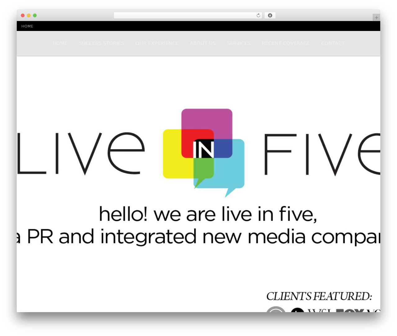 Theme WordPress Lightflow - liveinfivemedia.com