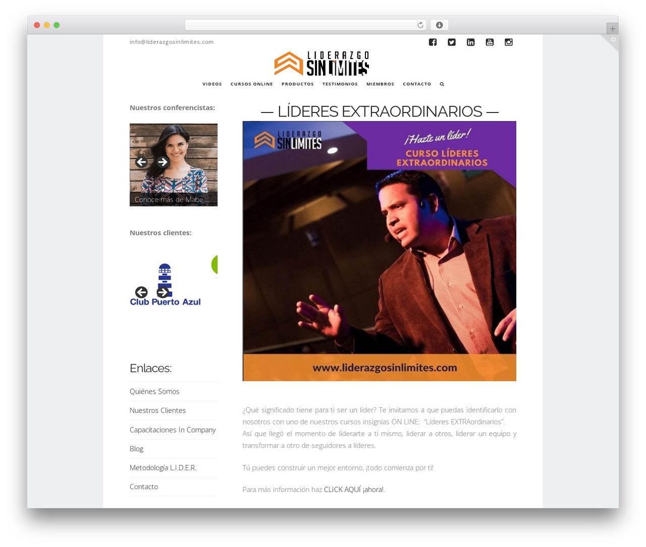 Theme WordPress X - liderazgosinlimites.com Theme WordPress X - liderazgosinlimites.com