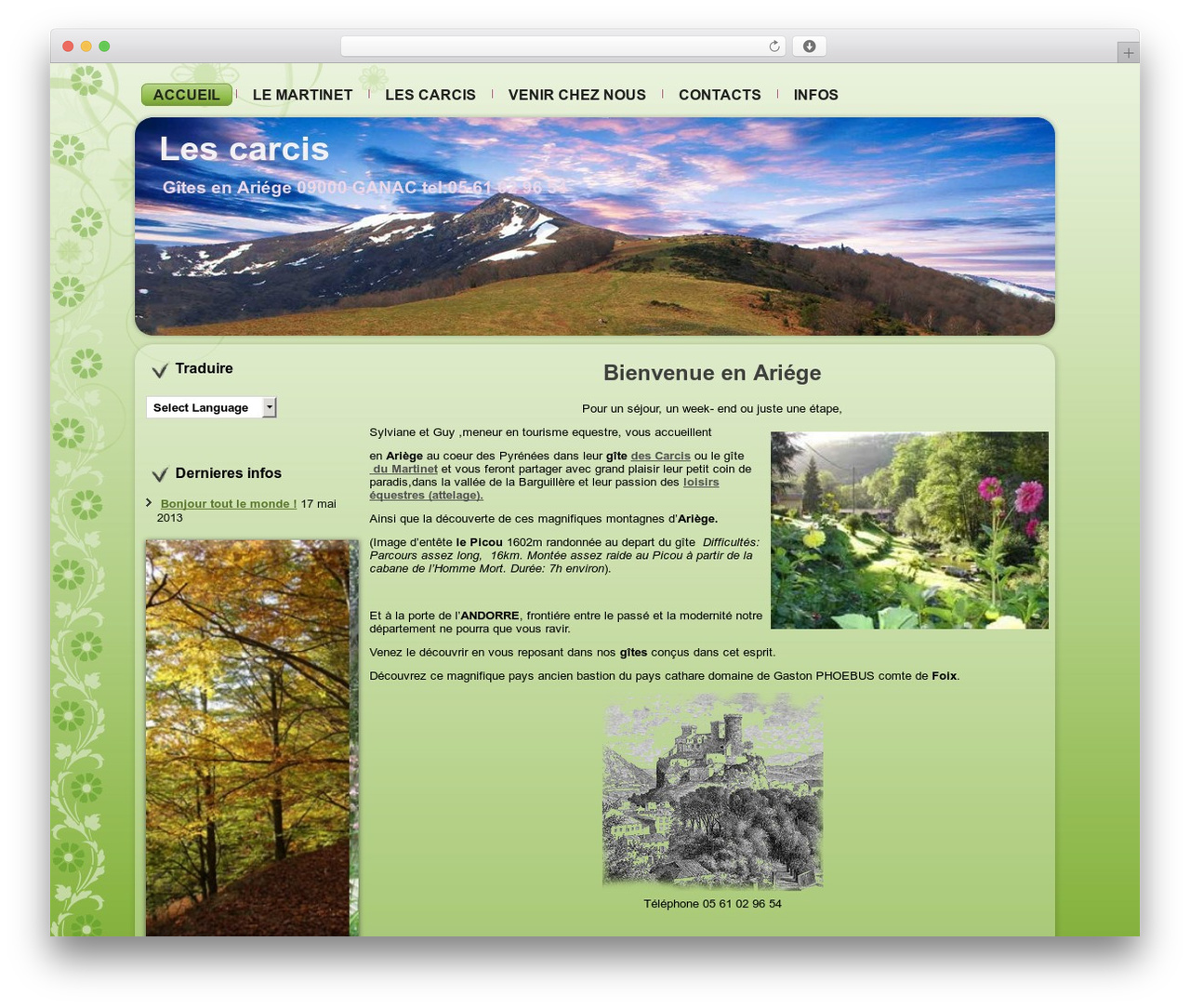 Theme WordPress carcis_v3 - lescarcis.fr