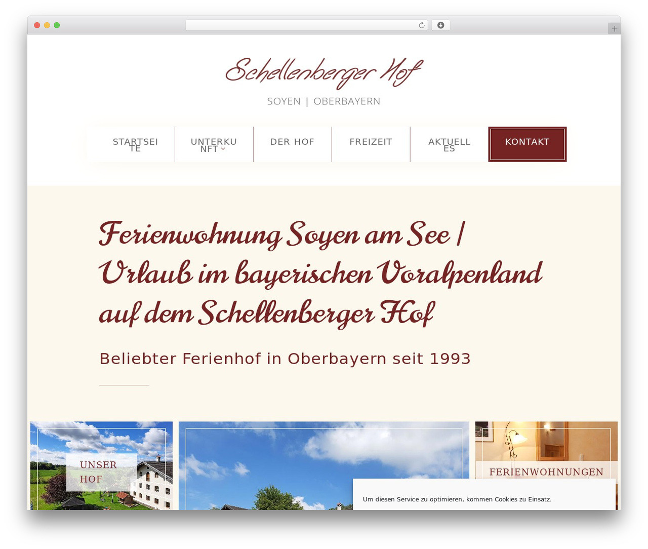 Theme WordPress Divi Photographer - schellenberger-hof.de