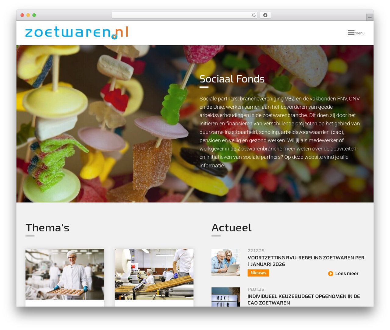 Total WordPress theme - zoetwaren.nl Total WordPress theme - zoetwaren.nl