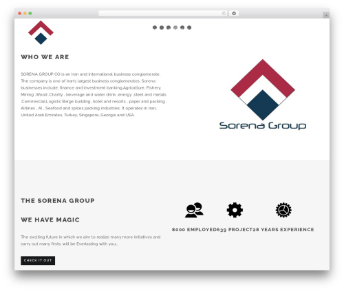 Universal WP theme WordPress - sorenagroup.org