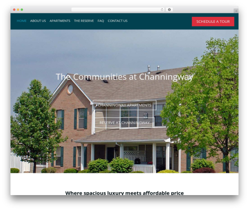 WebSource WordPress theme - channingway.com
