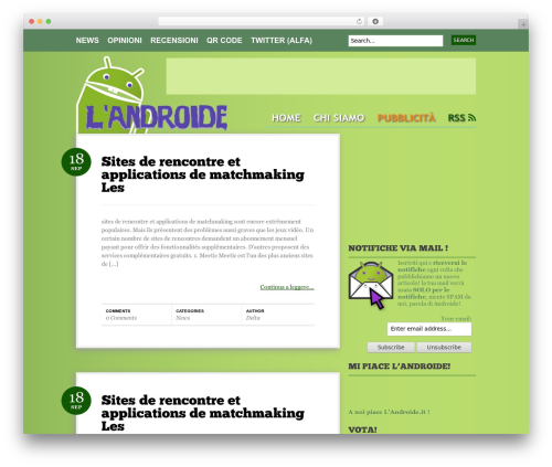 Sexybookmarks WordPress plugin - landroide.it