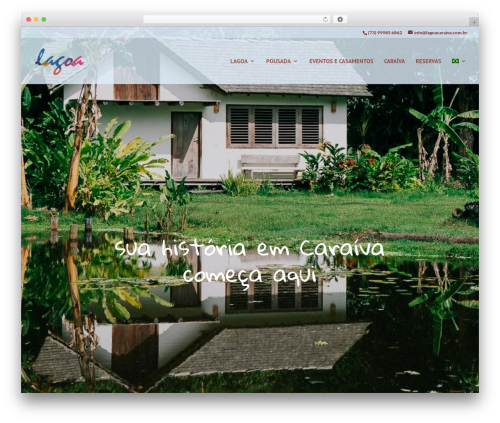 WordPress theme Divi - lagoacaraiva.com.br