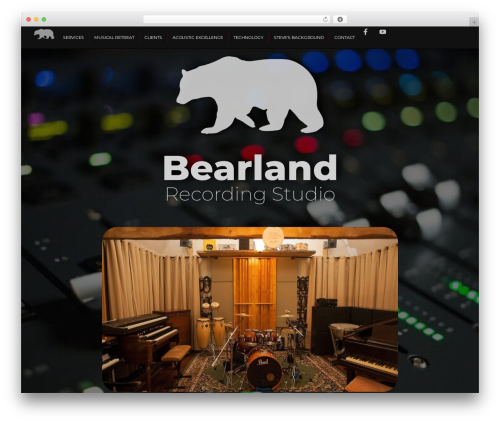 Sonaar music pro WordPress plugin - bearlandrecording.com