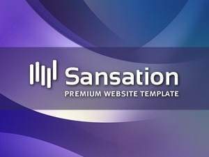 WordPress theme Sansation WordPress theme Sansation