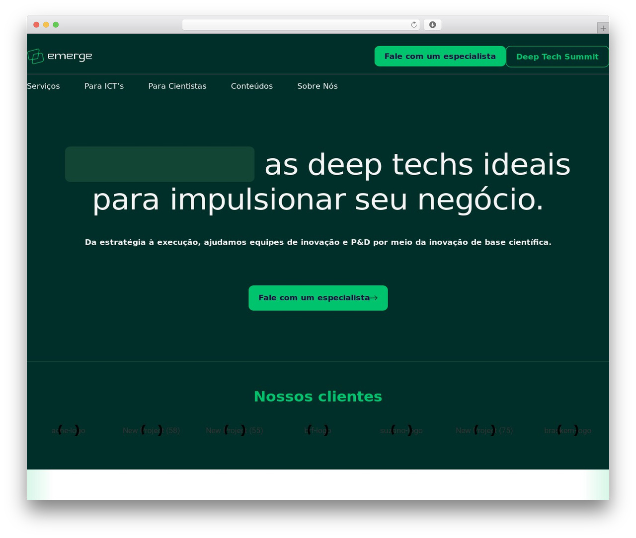 WordPress website theme Hello Elementor - emergebrasil.in