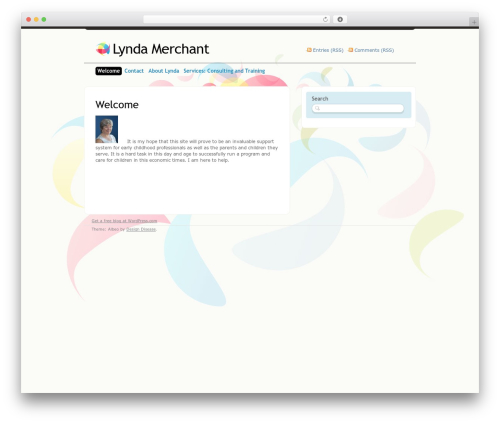 Albeo WordPress theme design - lyndamerchant.com