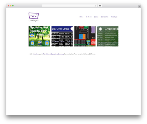 AutoFocus Pro WordPress theme - livesigns.net