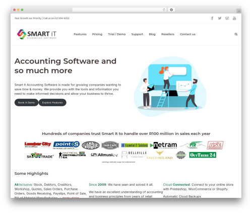 Beep WordPress shop theme - smart-it.co.za