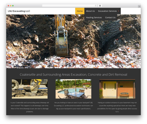 Best WordPress theme UI5 - lnjexcavatingllc.com