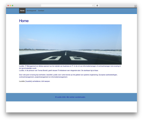 Best WordPress theme Wishbone - lucidio.nl