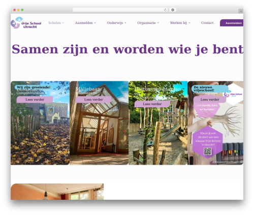 Eventin pro WordPress plugin - vrijeschoolutrecht.nl